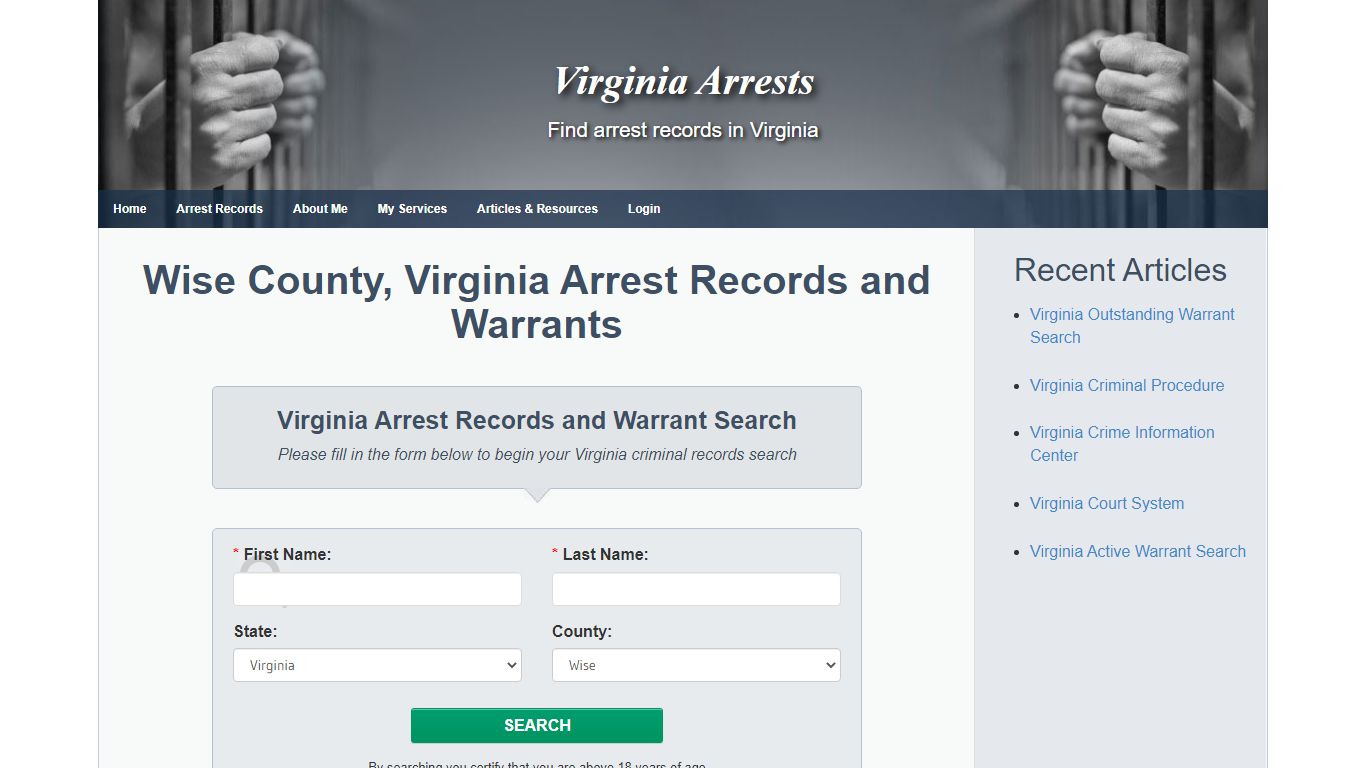 Wise County, Virginia Arrest Records and Warrants ...